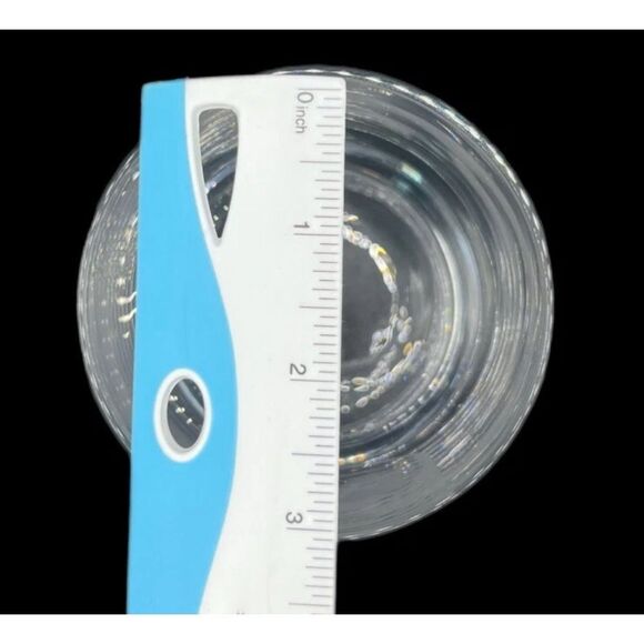 Set of 2 Luigi Bormioli Italy Double Old Fashioned Engraved “A” Glasses - Picture 8 of 8